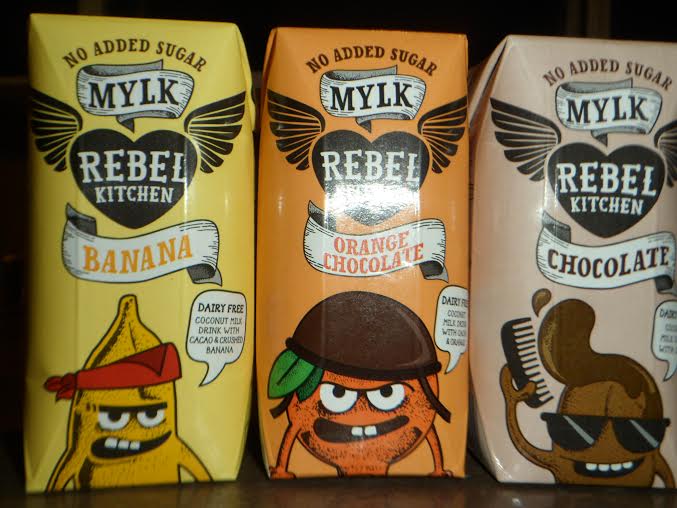 Mylk drinks by Rebel Kitchen