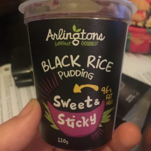 Arlingtons Black Rice Pudding