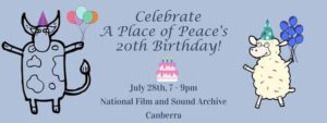 A Place of Peace Sanctuary's 20th Birthday – 28 July 2017
